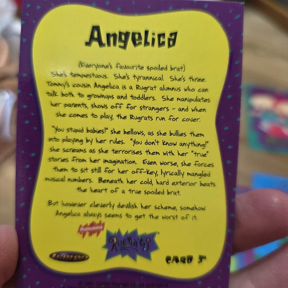 1997 Tempo Rugrats Numbers 5, 14, 74, 85,‎ 73, 79, 16, And 4. Vintage TA